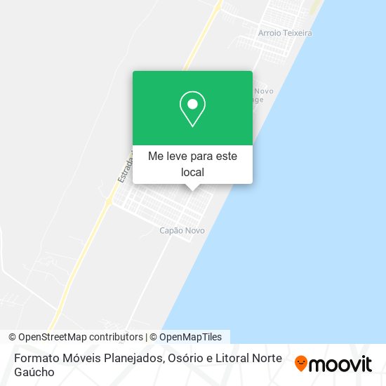 Formato Móveis Planejados mapa