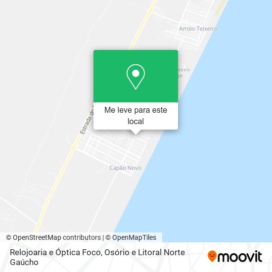Relojoaria e Óptica Foco mapa