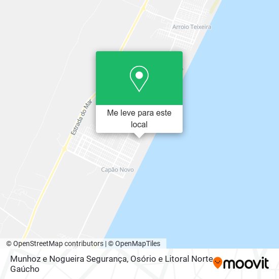 Munhoz e Nogueira Segurança mapa