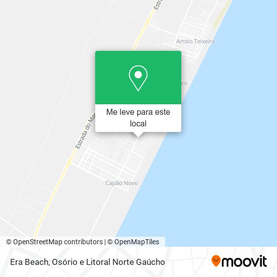Era Beach mapa