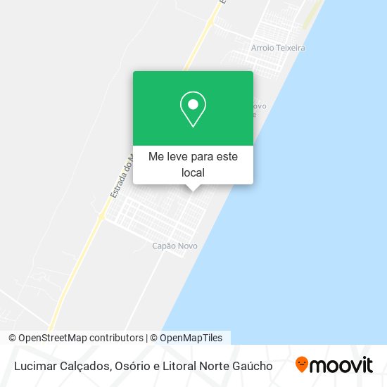 Lucimar Calçados mapa