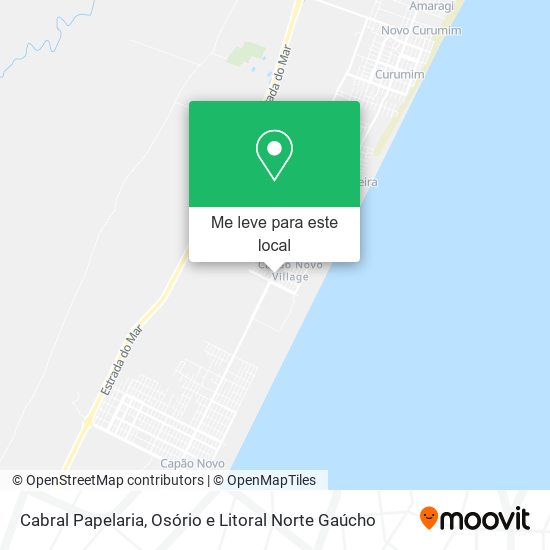 Cabral Papelaria mapa