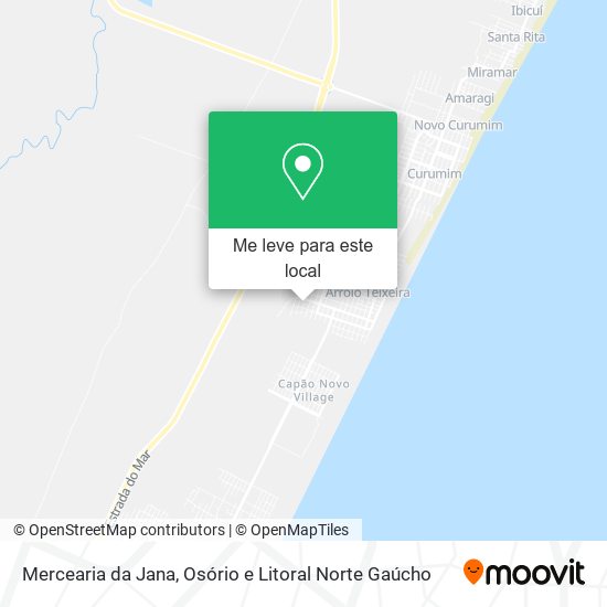 Mercearia da Jana mapa