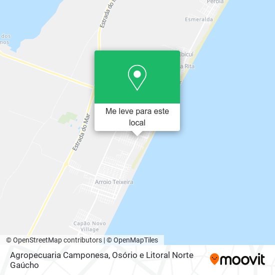 Agropecuaria Camponesa mapa