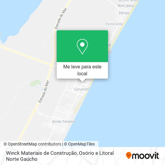 Winck Materiais de Construção mapa