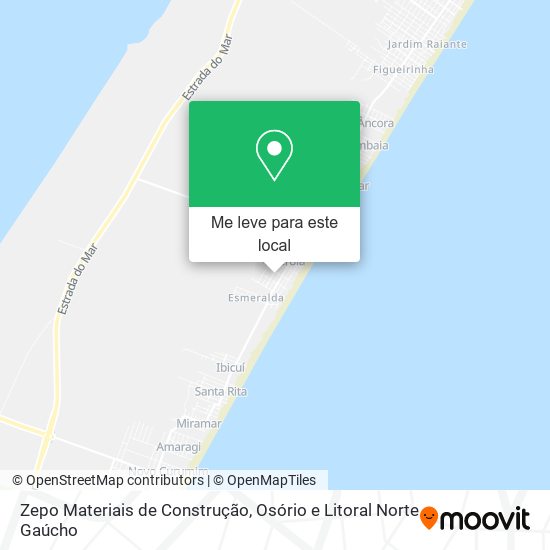 Zepo Materiais de Construção mapa