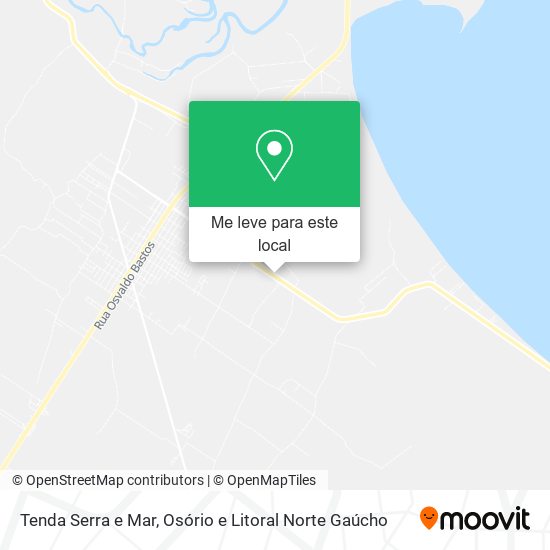 Tenda Serra e Mar mapa