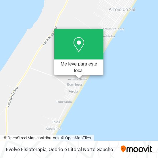 Evolve Fisioterapia mapa