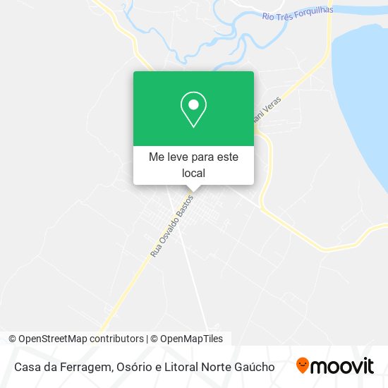 Casa da Ferragem mapa