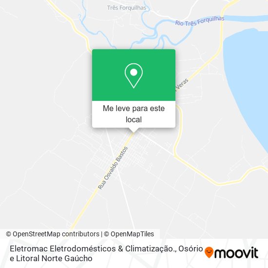 Eletromac Eletrodomésticos & Climatização. mapa