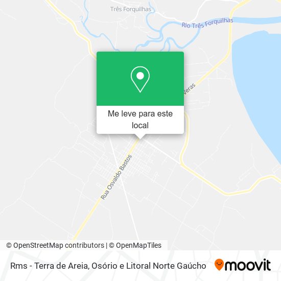 Rms - Terra de Areia mapa