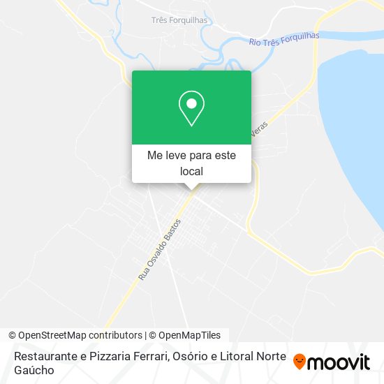 Restaurante e Pizzaria Ferrari mapa