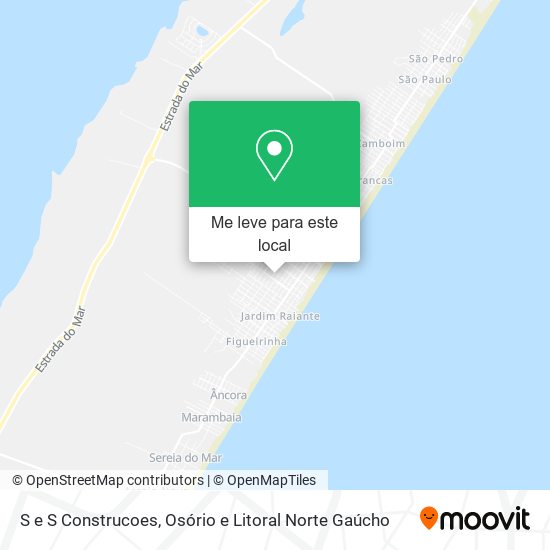 S e S Construcoes mapa