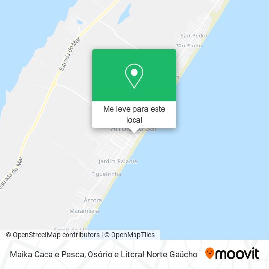 Maika Caca e Pesca mapa