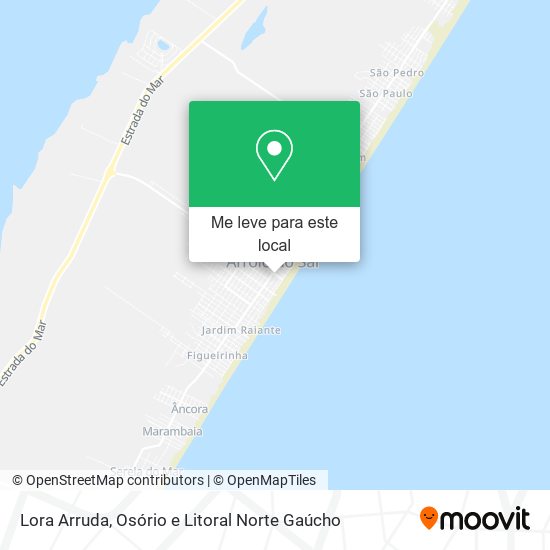 Lora Arruda mapa