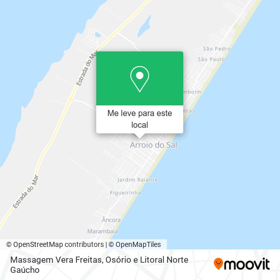 Massagem Vera Freitas mapa