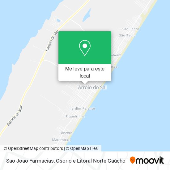 Sao Joao Farmacias mapa