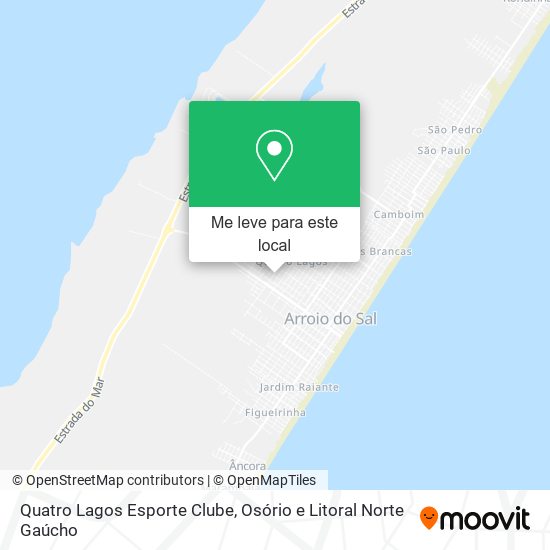 Quatro Lagos Esporte Clube mapa