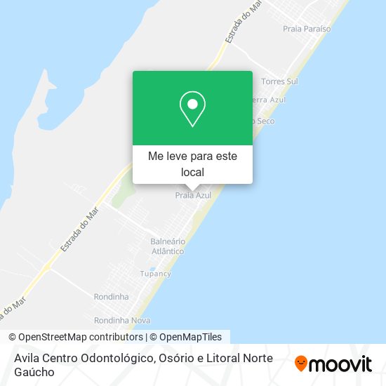 Avila Centro Odontológico mapa
