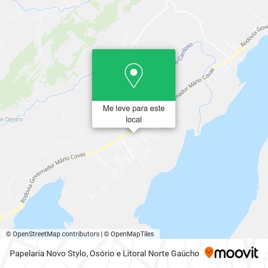 Papelaria Novo Stylo mapa