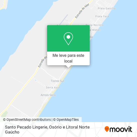 Santo Pecado Lingerie mapa