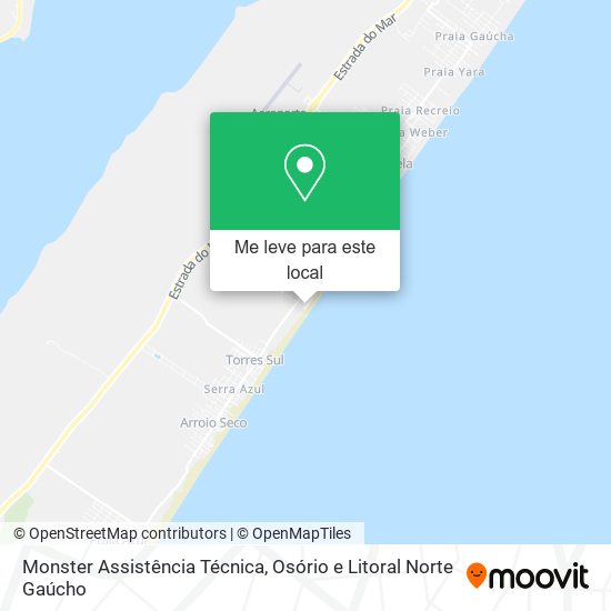Monster Assistência Técnica mapa