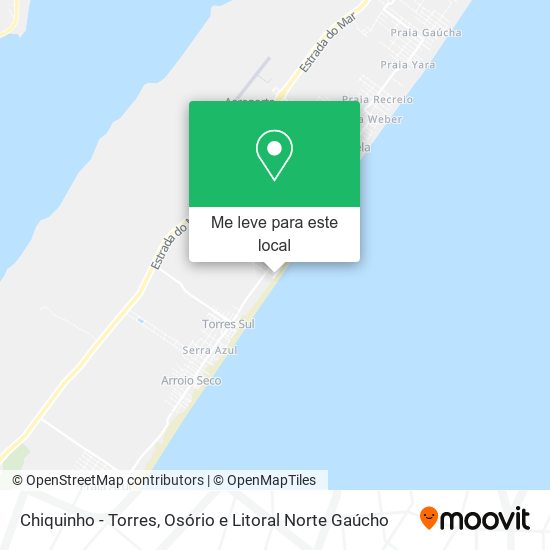 Chiquinho - Torres mapa