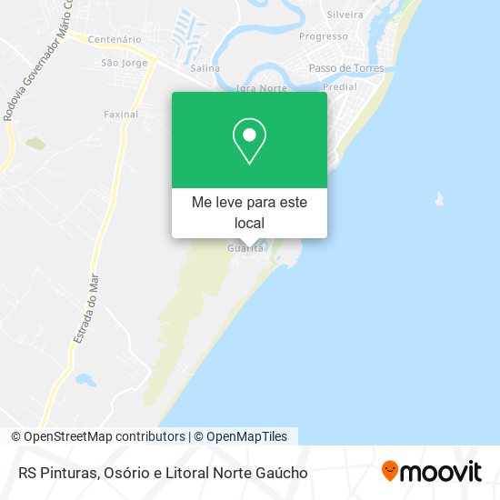 RS Pinturas mapa