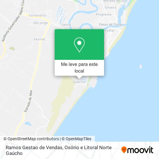 Ramos Gestao de Vendas mapa