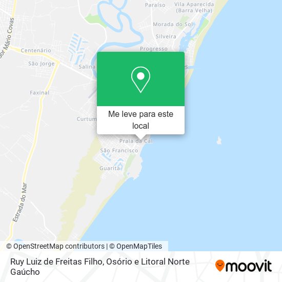 Ruy Luiz de Freitas Filho mapa