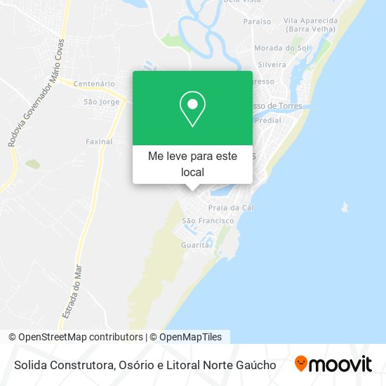Solida Construtora mapa