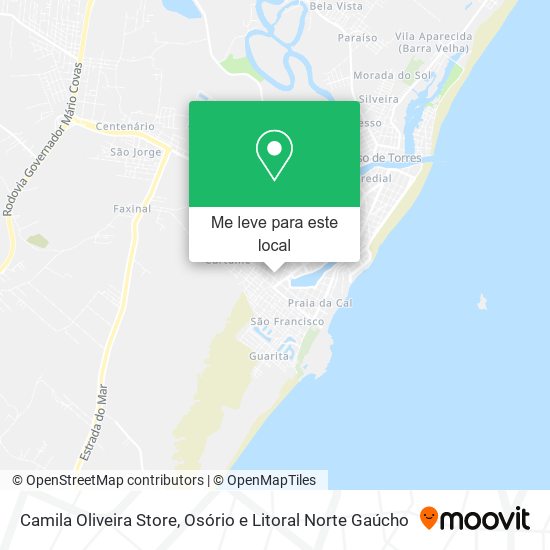 Camila Oliveira Store mapa