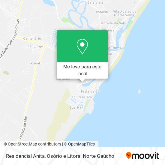 Residencial Anita mapa