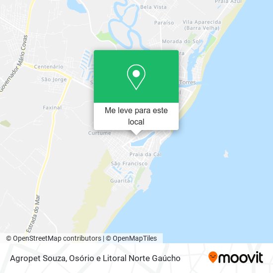 Agropet Souza mapa