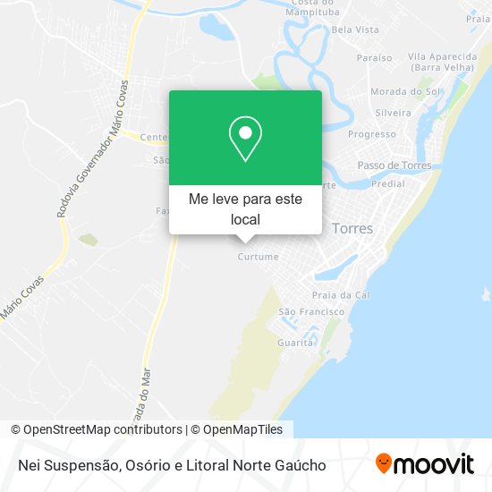 Nei Suspensão mapa