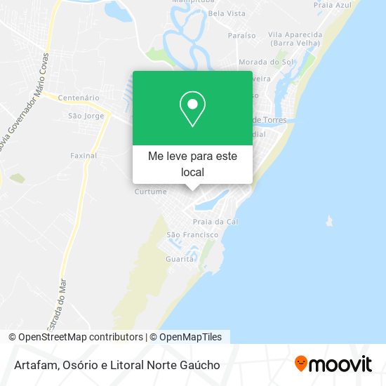 Artafam mapa