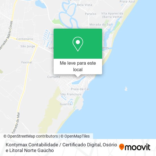 Kontymax Contabilidade / Certificado Digital mapa