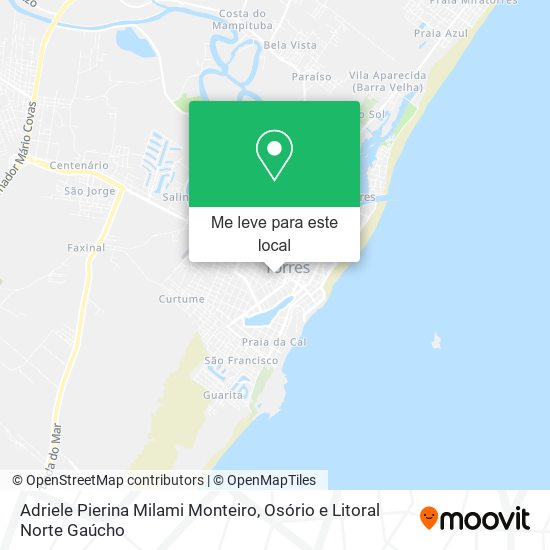 Adriele Pierina Milami Monteiro mapa