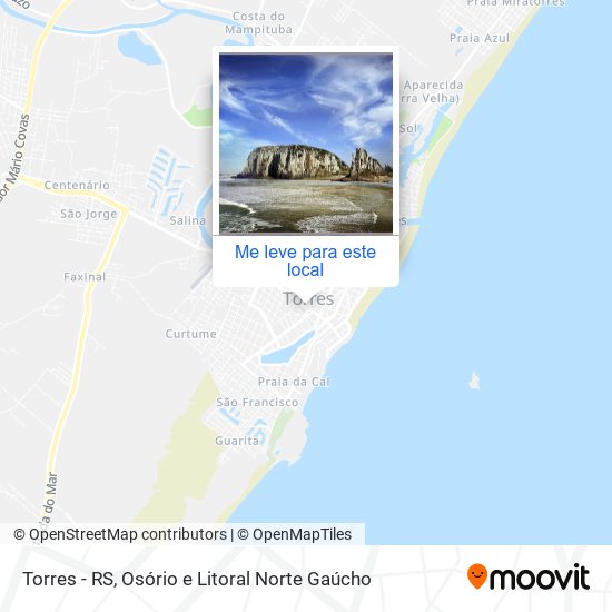 Torres - RS mapa