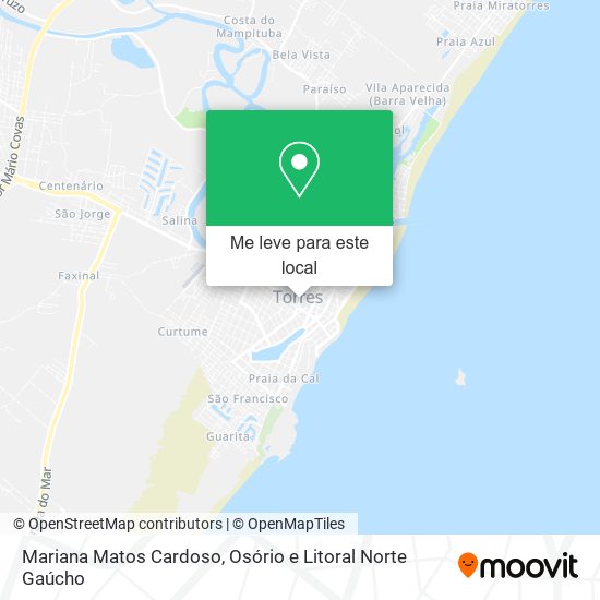 Mariana Matos Cardoso mapa
