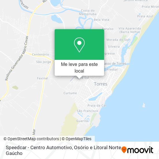 Speedcar - Centro Automotivo mapa