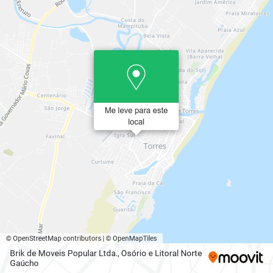 Brik de Moveis Popular Ltda. mapa