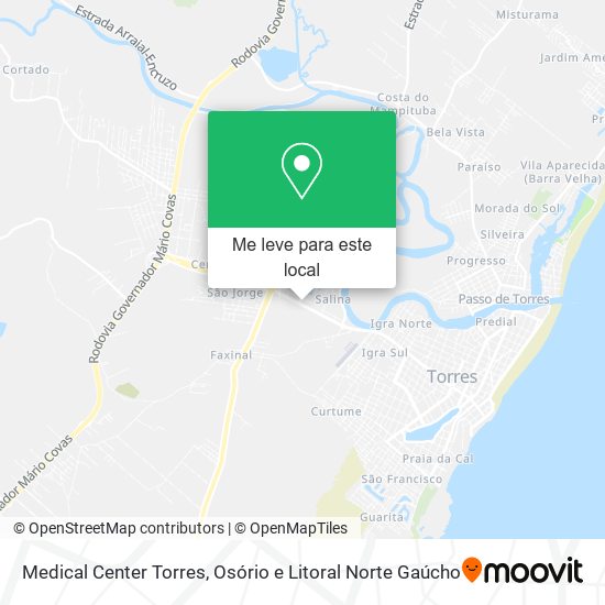 Medical Center Torres mapa