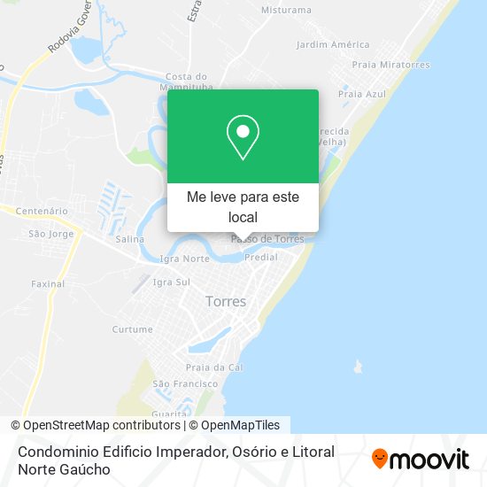 Condominio Edificio Imperador mapa