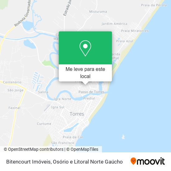 Bitencourt Imóveis mapa