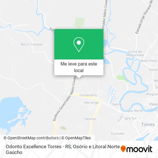 Odonto Excellence Torres - RS mapa