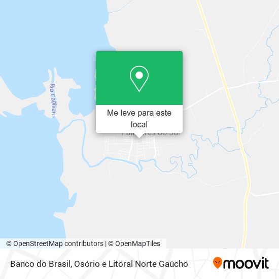 Banco do Brasil mapa