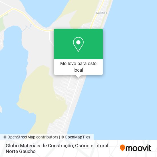 Globo Materiais de Construção mapa