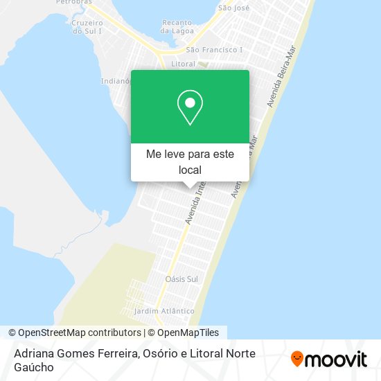 Adriana Gomes Ferreira mapa