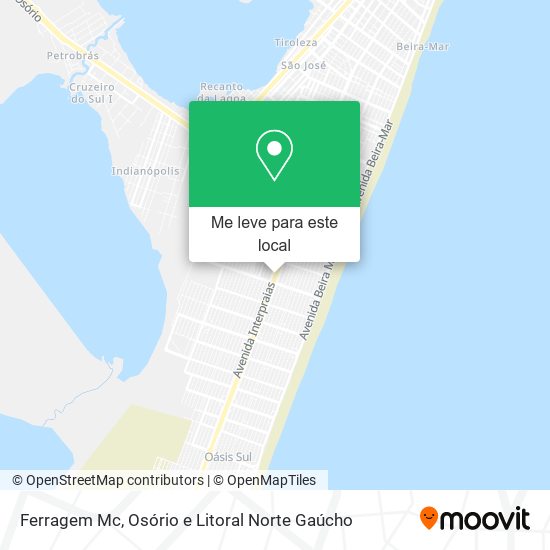 Ferragem Mc mapa